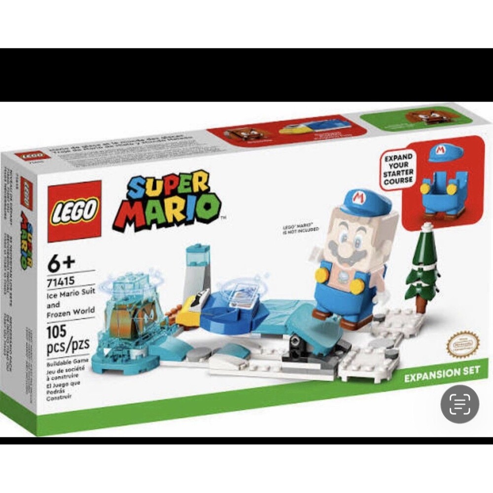 LEGO Super Mario: Ice Mario Suit and Frozen World Expansion Set (71415)